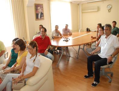 İtalya Yolcusu Dahot'tan Kaymakam’a Ziyaret