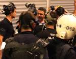 Polisle CHP il başkanı Salıcı arasında gerginlik!