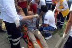 Otomobilin Çarptığı Gazeteci Yaralandı