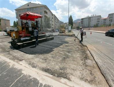 Erzurum'da Modifiye Asfalt Uygulaması Yaygınlaşıyor