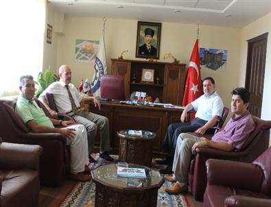 Kaymakam Balaban’dan Başkan Zenbilci’ye Veda Ziyareti