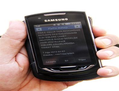 Özgür-der Adana Temsilcisine Tehdit Mesajı