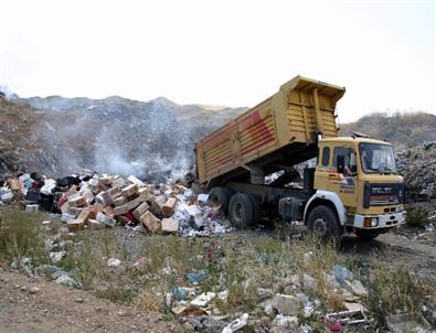 Sivas’ta 275 Bin Paket Kaçak Sigara İmha Edildi