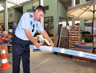 Afyonkarahisar'da Zabıtadan Pazarcı Esnafına Denetim