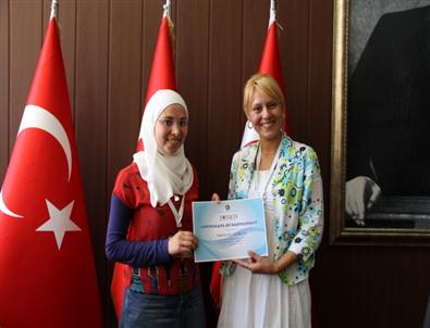 Çomü Türkçe Yaz Okulu’nda Sertifika Heyecanı