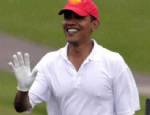 ABD Başkanı Obama'nın golf keyfi