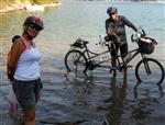 Bisikletle Ege ve Akdeniz'de Tur Attılar