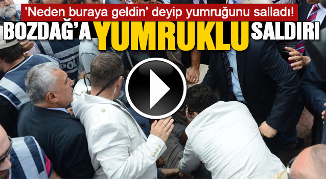 Bozdağ: Umarım o hakim yumruk yemez