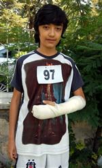 Başına Gelen Talihsizlik Genç Sporcuya Engel Olmadı