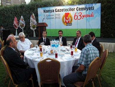 Konya Gazeteciler Cemiyeti 63. Yaşını Kutladı