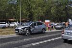 Ayvacık’ta Zincirleme Kaza; 2 Yaralı