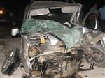 BİLECİK DEVLET HASTANESİ - Osmaneli’de Trafik Kazası: 2 Yaralı