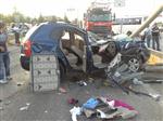 AYDINLATMA DİREĞİ - Acıpayam’da Trafik Kazası: 6 Yaralı