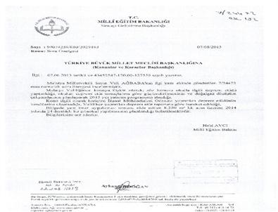 Kemal Özalper, 24 Derslikli Orta Okul Yaptırılacak