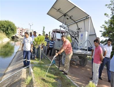 Toroslar’da Yeşil Alanlar Güneş Enerjisi İle Sulanacak