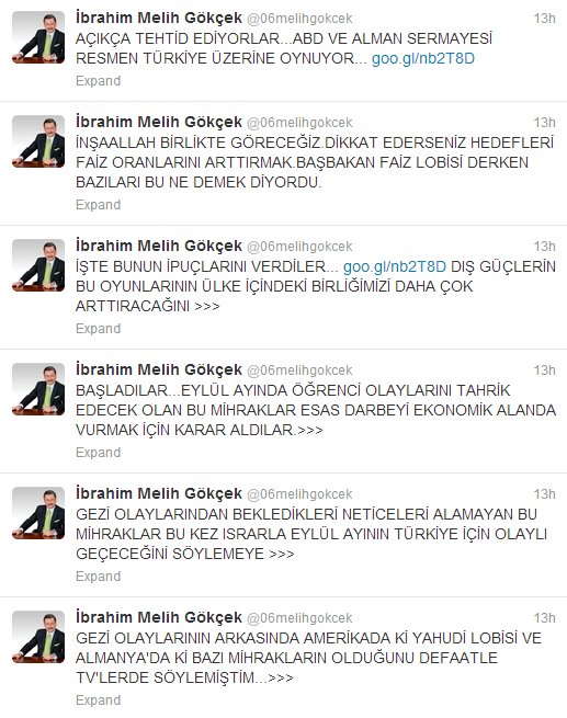 Gökçek'ten Almanya'ya gözdağı!
