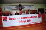 RESMİ BAYRAM - Chp’den 'özgür ve Demokratik Bir Türkiye İçin' Toplantısı