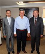 SABIT KAYA - Kaymakamlardan Veda Ziyareti