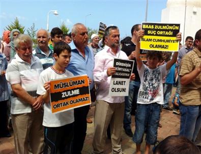 Giresun’da Suriye ve Mısır'daki Katliamlara Tepki