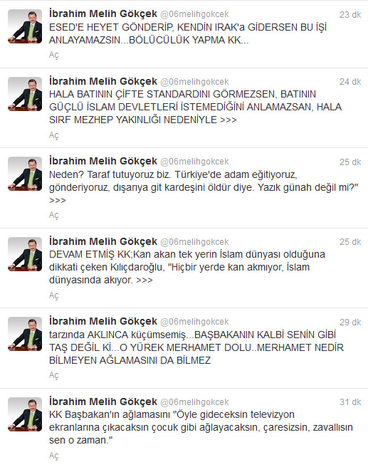 Gökçek fena patladı!