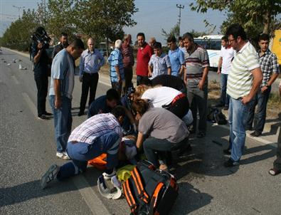 Düzce'de Trafik Kazası: 1 Yaralı