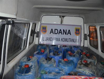 Adana'da 2 Bin 540 Litre Kaçak Akaryakıt Ele Geçirildi