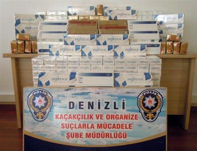 Denizli'de Kaçak Sigara Operasyonu