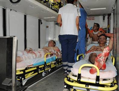 Esed güçlerinden fosfor bombası