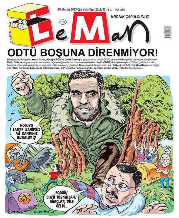 Melih Gökçek'ten Leman'a 'Keman'lı gönderme!