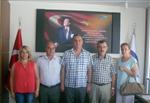 AKYENIKÖY - Akyeniköy Belediye Başkanı ve Muhtarlardan Sgk Müdürüne Ziyaret