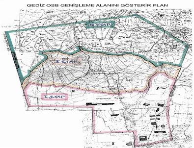 Gediz Organize Sanayi Bölgesi Genişletiliyor