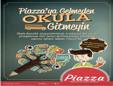 Alışverişini Piazza’dan Yapana Okul Hediyesi