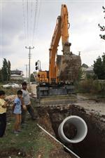 HUZUR MAHALLESİ - Huzur Mahallesi'ni Artık Su Basmayacak