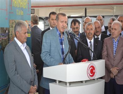 Başbakan Erdoğan, Marmaray Test Sürüşüne Katıldı