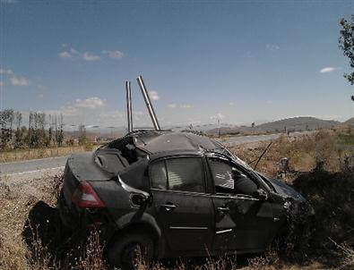 Demirözü’nde Trafik Kazası: 1 Yaralı