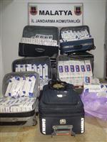 Malatya'da Kaçak Sigara ve Esrar Ele Geçirildi