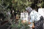 ALMİNA MELİSA - Gaziantep’te Vatandaşlar Mezarlıklara Akın Etti
