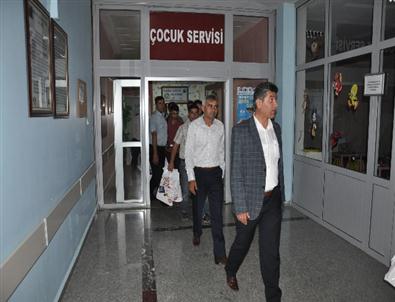 Şırnak Belediyesi ve Şırnak Bdp İl Örgütünden Hastaneye Bayram Ziyareti