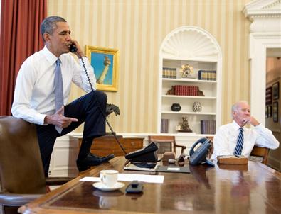 Obama’dan “işin Bitti Esad” Pozu