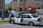 Kayseri’de Maddi Hasarlı Trafik Kazası