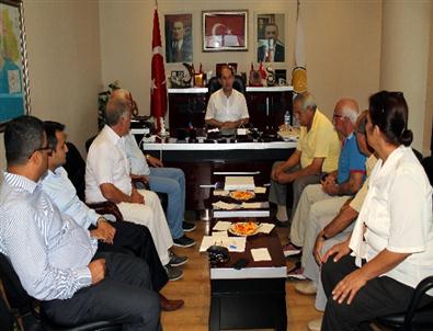 Mersin Amatör Balıkçılar Derneği’nden Başkan Salt’a Ziyaret