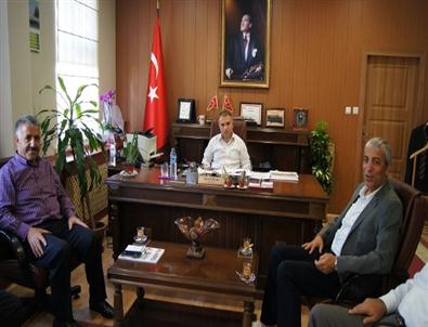 Ak Parti Kars Milletvekilerin’den Kağızman Kaymakamı Kemal Duru’ya Ziyaret