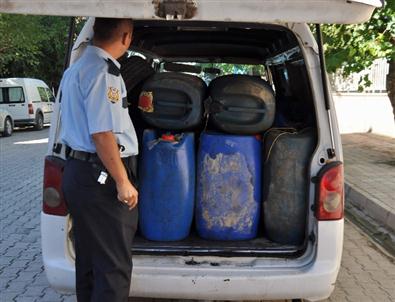 Gaziantep'te Kaçak Mazot Ele Geçirildi