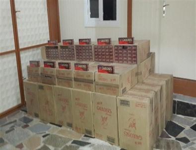 Mardin'de 44 Kilogram Esrar ve 25 Bin Paket Kaçak Sigara Ele Geçirildi