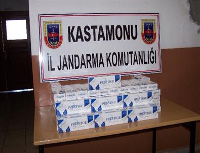Tosya’da 730 Paket Kaçak Sigara Ele Geçirildi