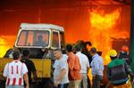 Muğla’da Kereste Fabrikasında Yangın