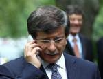 Davutoğlu'na sürpriz telefon!