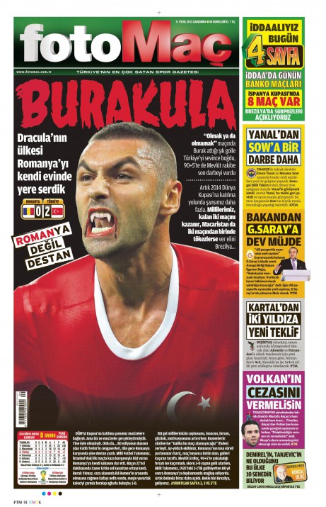 Burakula manşetine suç duyurusu
