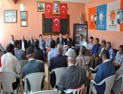 Ak Parti Üç İlçede Danışma Toplantısı Yaptı