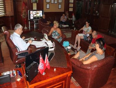 Haytap Yönetimi Başkan Çetinkaya’yı Ziyaret Etti